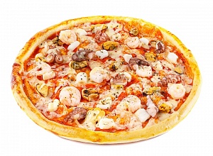 № 813 Пицца с морепродуктами