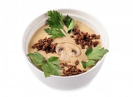Крем-суп с белыми грибами фото 